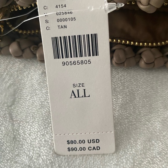 Anthropologie Melie Bianco Woven Crossbody Bag - Picture 8 of 9